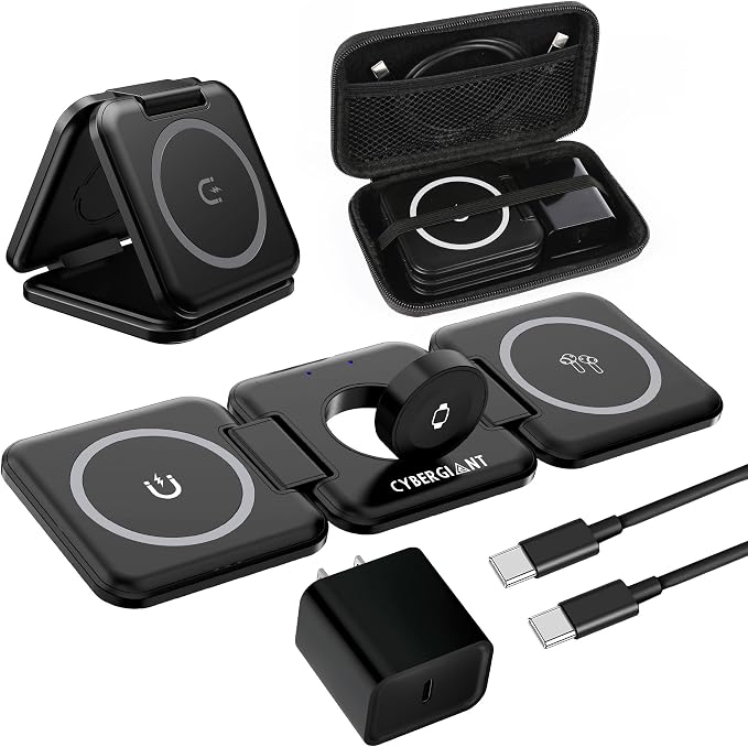3 in 1 Apple Charging Station for iPhone Airpods iWatch by Unknown