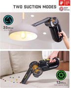Fanttik Fold V10 APEX Pivot Cordless Car Vacuum, 17000Pa Handheld Vacuum - Image 5