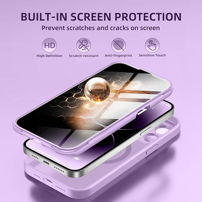 BERFY Magnetic for iPhone 14 Pro Max Case, Compatible - Image 3