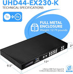 OREI Professional 4K 4x4 HDMI Extender Matrix - Image 5