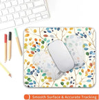 Square Mouse Pad Colorful Forest, Personalized Premium-Textured Custom Mouse - Image 4