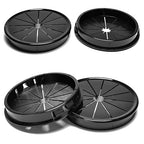 4 Pcs Cable Grommet, Snap Bushing 2-5/8" Mounting Diameter, Flexible by BOPOREAE