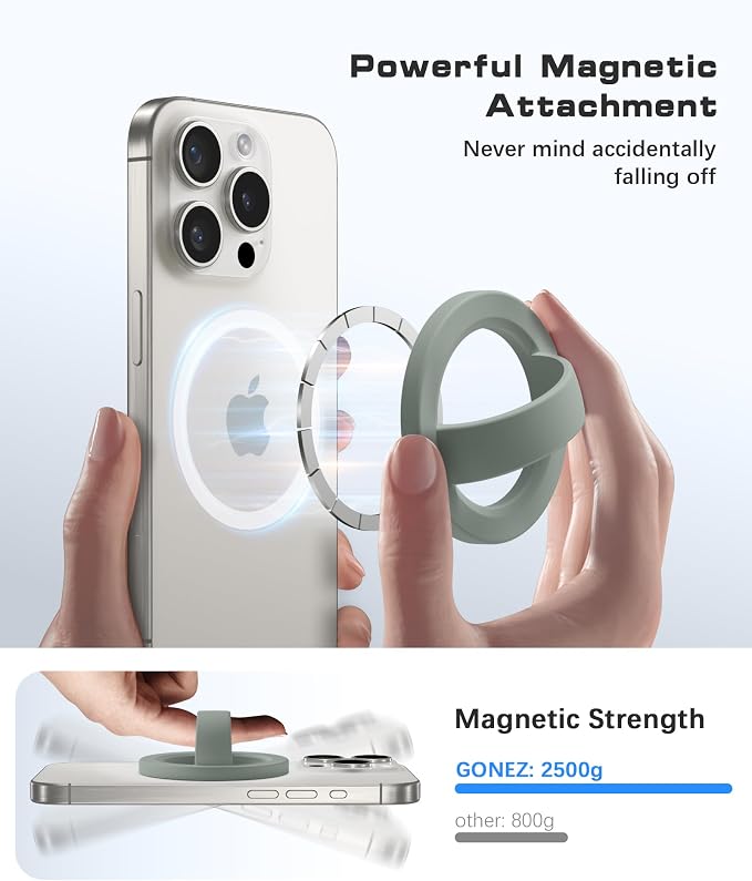 GONEZ Magnetic Phone Grip Compatible - Image 2