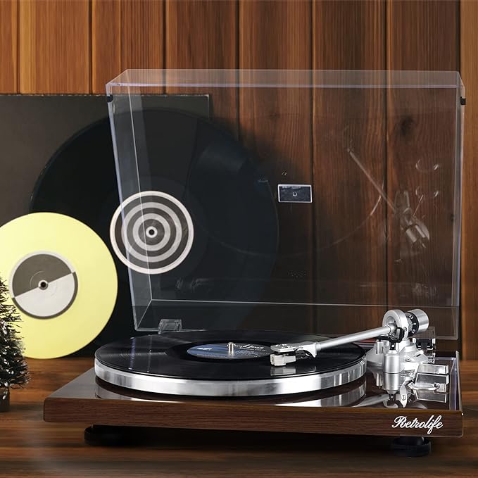 Turntables Belt-Drive Record Player - Image 9