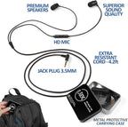 UliX Rider Wired Earbuds in-Ear Headphones, Earphones - Image 2