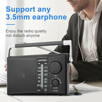 LEOTEC Portable AM FM Radio - Image 3