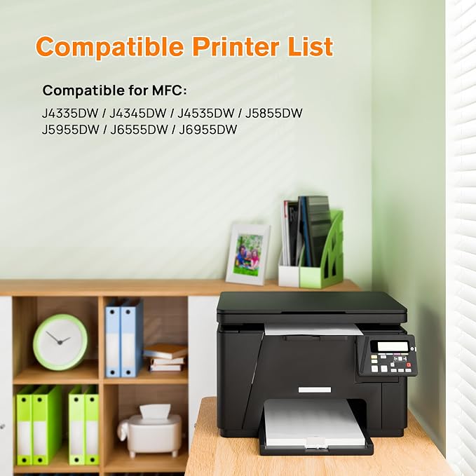 LC406XL Ink Cartridges for Brother Printer Replacement for Brother LC406 Ink - Image 3