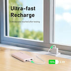 2-Pack Portable Charger, Slimmer 10000mAh Power Bank, USB C in&Out Fast - Image 7
