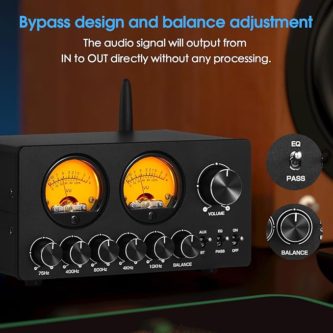 Douk Audio 5 Band Equalizer Bluetooth EQ Preamp - Image 4