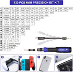 STREBITO Precision Screwdriver Set 191-Piece Multi-Bit Screwdriver 1/4 Inch Nut - Image 3