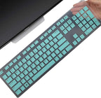Keyboard Cover Skin for Dell KM636 KB216 KB216t KB216d KB216p Wired & Wireless by MUBUY