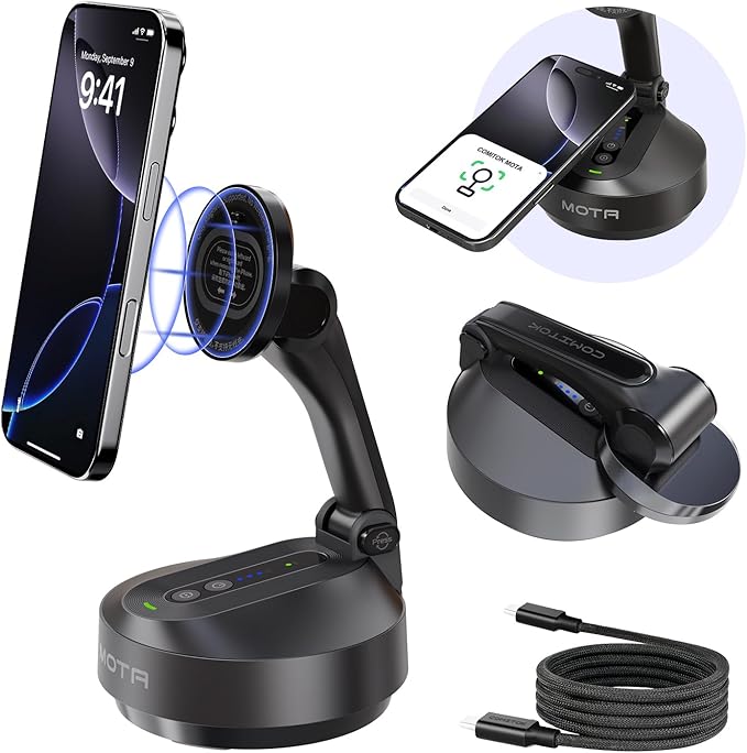 MOTA Tripod Stand Only for iPhone, 2 Axis Foldable iPhone Gimbal Stabilizer for by COMITOK