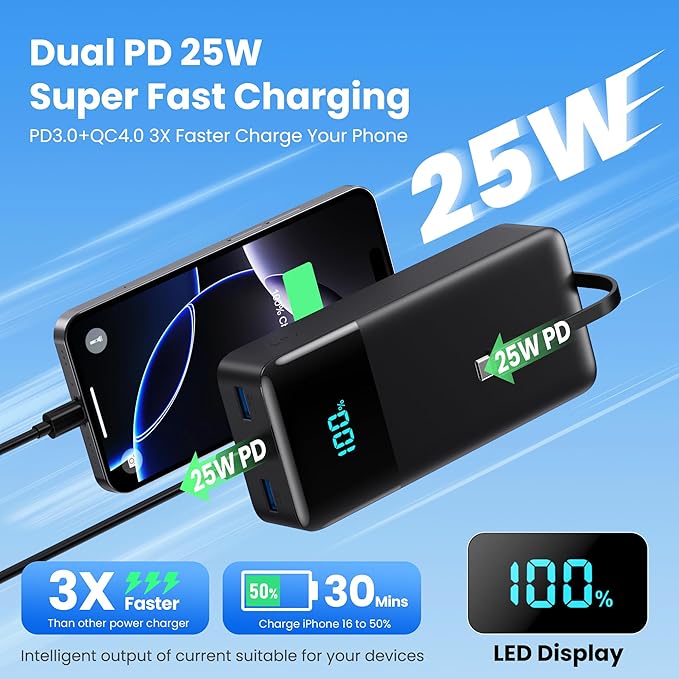 Portable Charger 50800mAh Power Bank - Image 4