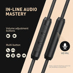 AILIHEN Wired Headphones with Microphone, Over-Ear Foldable Corded Head Phones - Image 4
