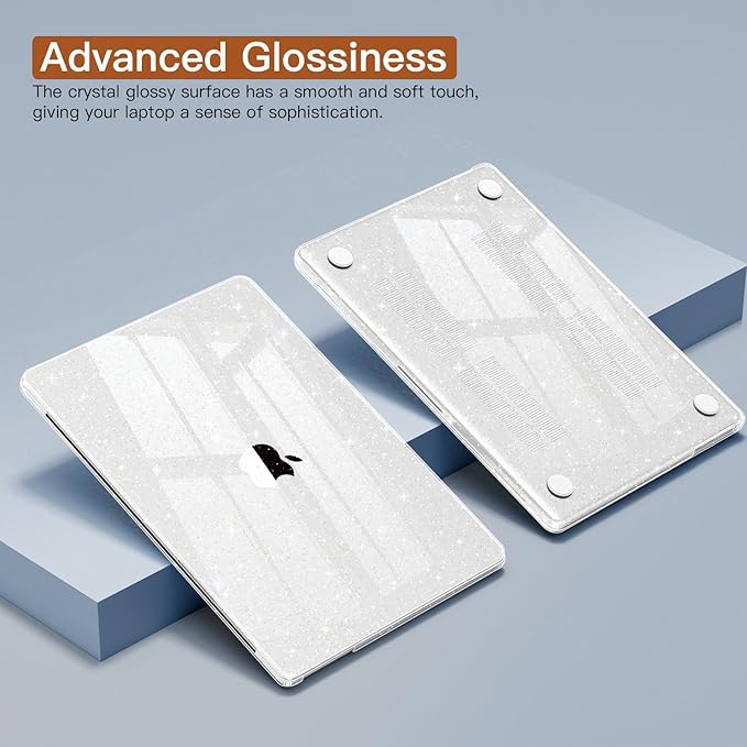 CISSOOK Clear Glitter Star Case - Image 3