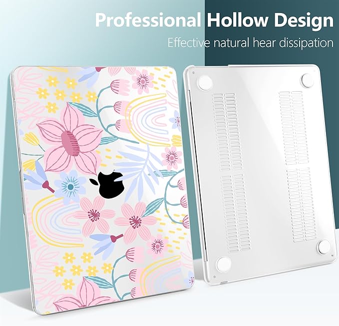 TWOLSKOO Compatible with M4 MacBook Air 15 inch Case 2025-2023 Released Model - Image 5
