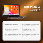 GUSGU Transparent Case with Wireless Keyboard - Image 2