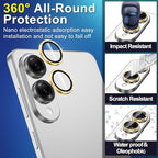for Samsung Galaxy S25 Edge Camera Lens Protector, Individual Metal Ring - Image 3