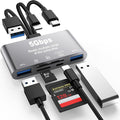 5-in-1 SD Card Reader, High-Speed USB 3.0 Adapter by JOOPSHEE
