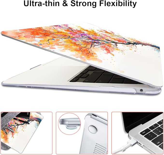 Compatible with MacBook Air 13 inch Case M1 A2337 A2179 A1932 2021 2020 2019 - Image 6