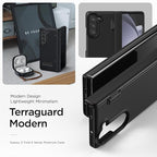 VRS DESIGN Phone Case for Galaxy Z Fold 5 5G, Premium Modern Neat Style Case - Image 2