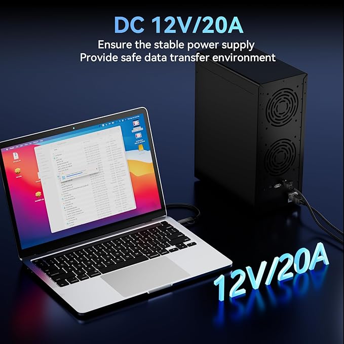 8 Bay Hard Drive RAID Enclosure - Image 8