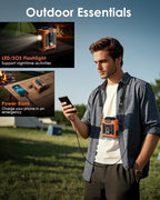 Portable Waist Fan Clip on, Personal Wearable Belt Fan 10000mAh Rechargeable - Image 4