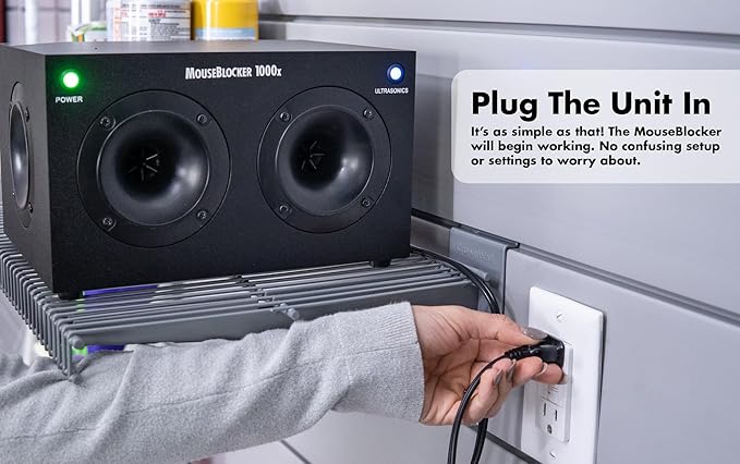 1000x Powerful Plug-in Ultrasonic Mouse and Rodent Deterrent - Image 4