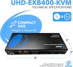 OREI 4K KVM HDMI Extender Over LAN HDBaseT PoC Single CAT5e/CAT6A/CAT7 Cable 4K - Image 5
