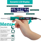 YIHUA 928D-IV Soldering Iron Pen Kit DC 65W Support PD QC, Type C Portable - Image 6