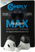 Comply TrueGrip MAX | Premium Memory Foam Replacement Earbud Tips by ComplyFoam