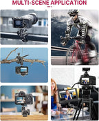 ULANZI Super Clamp Camera Clamp Mount Monitor 360° Ballhead Magic Arm Double - Image 6