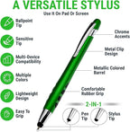 Stylus Pen for Touch Screens & Ballpoint Writing Pens, - 2 in 1 - Image 3