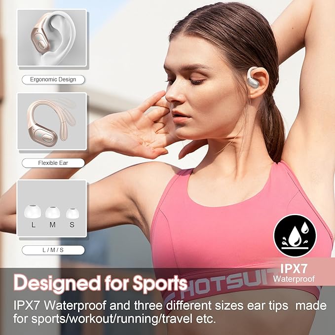 Wireless Earbuds 75hrs Bluetooth 5.4 Headphone Sport, 2026 Bluetooth Earbuds - Image 5
