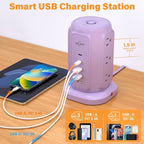 AiJoy Flat Plug Power Strip Tower - Image 4