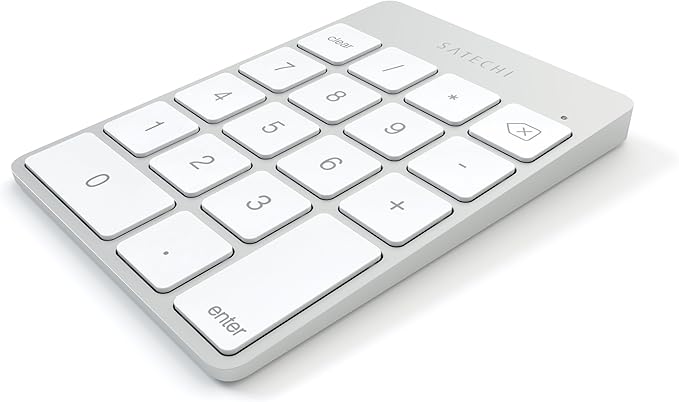 Satechi Slim Aluminum Bluetooth Keypad, Wireless Number Pad - Image 3