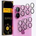 beuxece for 6 Pack iPhone 16 / iPhone 16 Plus Camera Lens Protector 9H Tempered by Beuxece