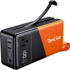 Portable Power Station 99.9Wh Power Bank by Tenlike