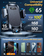 2025 Ultimate Car Phone Mount【98+LBS Strongest Suction & Military-Grade】【Patent - Image 6