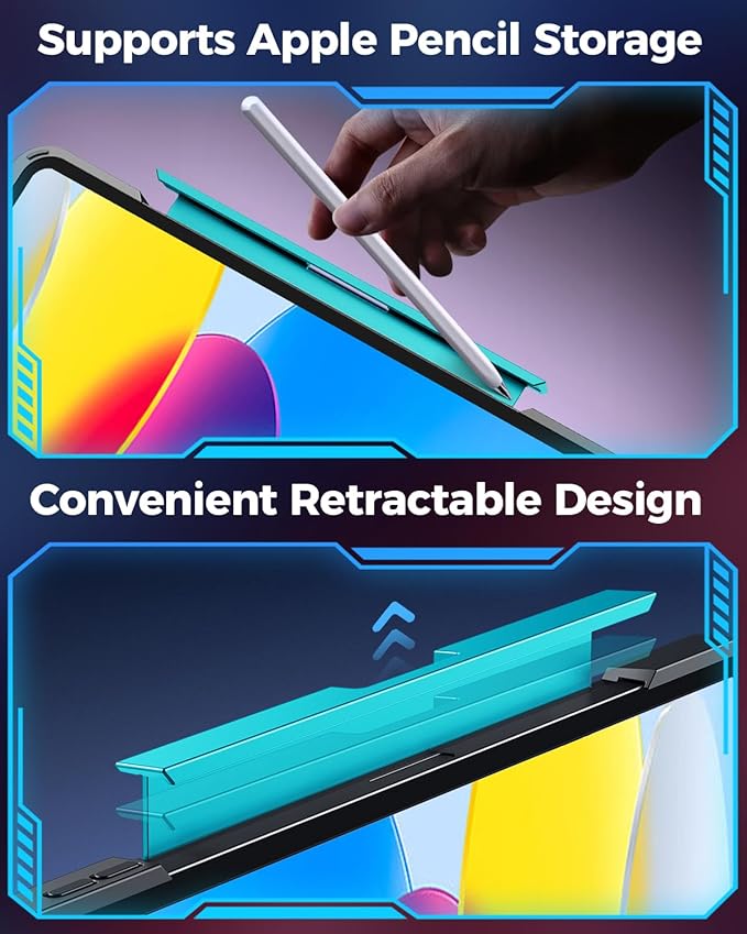 TSQQST Clear Wireless Keyboard Case - Image 3