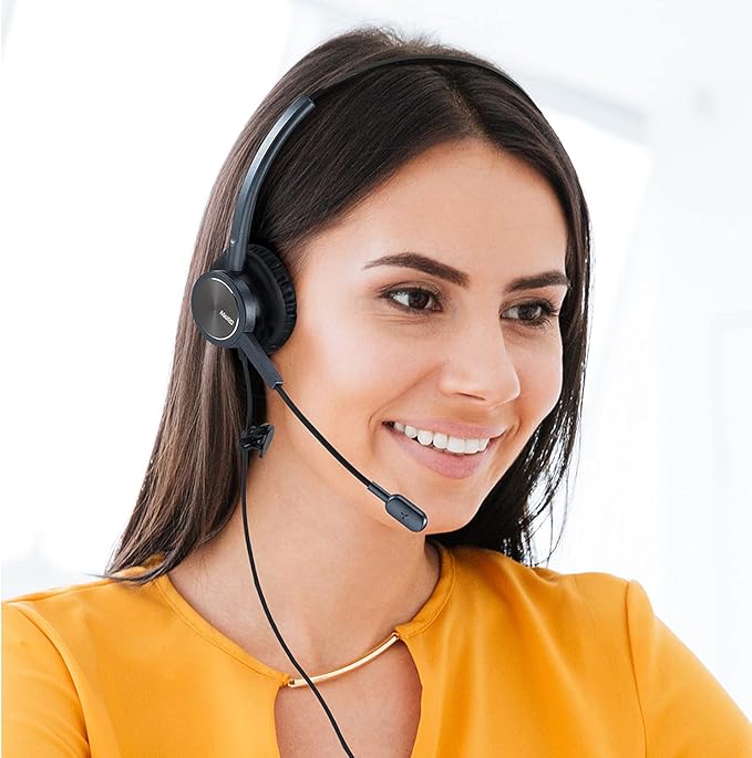 MAIRDI Telephone Headset with RJ9 & 3.5mm Jack - Image 6