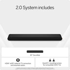 VIZIO 2.0 Soundbar w/Dolby Atmos & DTS:X, QuickFit™ Compatible – SV200M-08 - Image 5