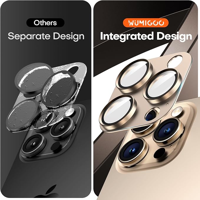 Camera Lens Protector for iPhone 16 Pro Max/16 Pro/15 Pro Max/15 Pro/14 Pro - Image 2