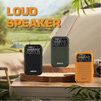 XHDATA D220 Portable Radio AM FM SW Shortwave Receiver Pocket Radios, 2 AA - Image 6