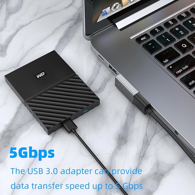 AreMe 90 Degree USB 3.0 Adapter 4 Pack, Up and Down Angle, Left and Right Angle - Image 3