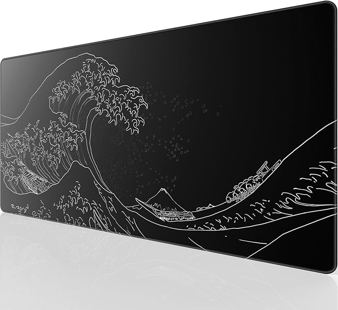 KTRIO Large Gaming Mouse Pad Desk Mat, Superior Micro-Weave Cloth, Non-Slip by KTRIO