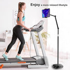 OATSBASF Tablet Floor Stand, Overhead Bed Phone Mount, Height & 360 Degree - Image 5
