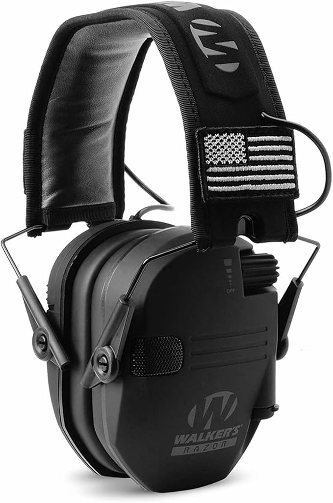 Walker's Razor Slim Ultra Low Profile Compact Design Adjustable Range Shooting by Walkers