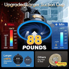 isuke Phone Holder for Your Car, Aluminum Alloy Phone Holder for Car Dashboard - Image 2