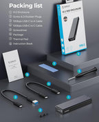 ORICO M.2 NVMe/SATA SSD Enclosure - Image 8